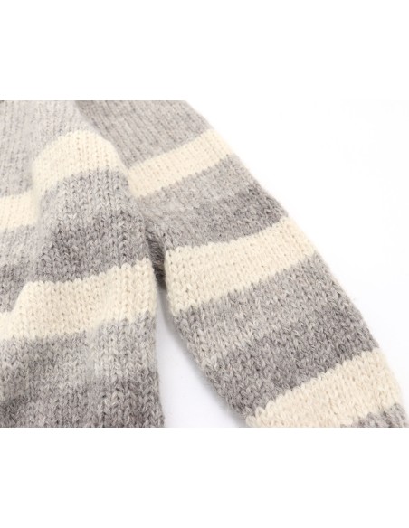 MAGLIONE GROSSO IN 100% BABY ALPACA KIDS