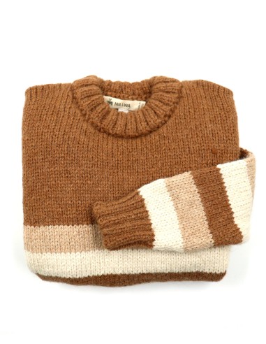 MAGLIONE GROSSO IN 100% BABY ALPACA KIDS