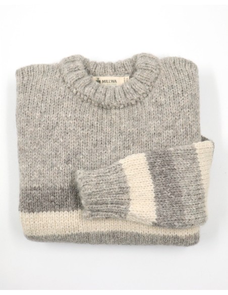 MAGLIONE GROSSO IN 100% BABY ALPACA KIDS