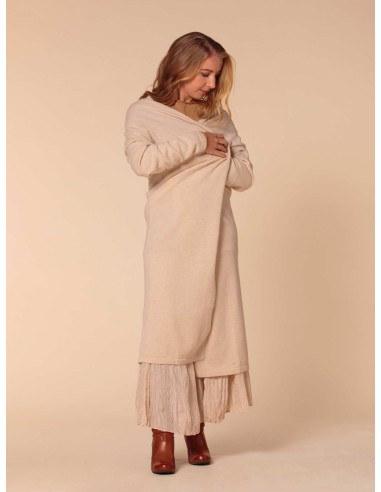 CARDIGAN LUNGO 100% CASHMERE "BEATRICE"