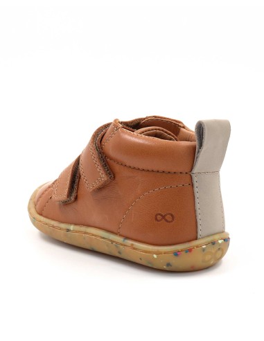 SCARPA BAREFOOT IN PELLE CON SUOLA IN CAUCCIU'