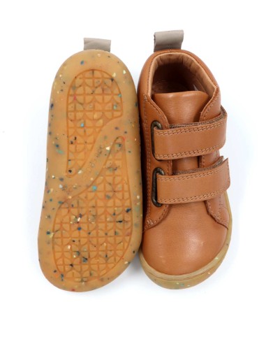 SCARPA BAREFOOT IN PELLE CON SUOLA IN CAUCCIU'