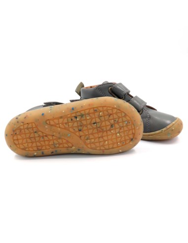 SCARPA BAREFOOT IN PELLE CON SUOLA IN CAUCCIU'