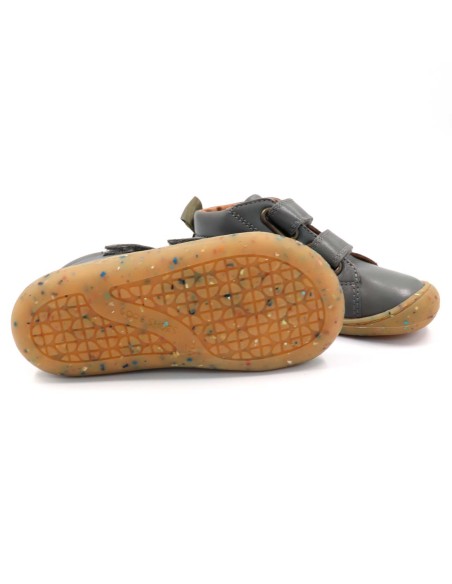 SCARPA BAREFOOT IN PELLE CON SUOLA IN CAUCCIU'