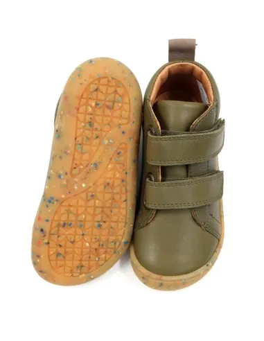 SCARPA BAREFOOT IN PELLE CON SUOLA IN CAUCCIU'