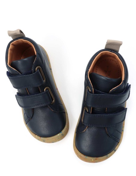 SCARPA BAREFOOT IN PELLE CON SUOLA IN CAUCCIU'