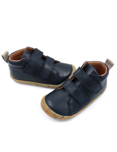 SCARPA BAREFOOT IN PELLE CON SUOLA IN CAUCCIU'