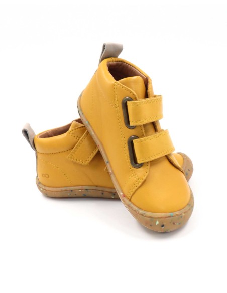 SCARPA BAREFOOT IN PELLE CON SUOLA IN CAUCCIU'