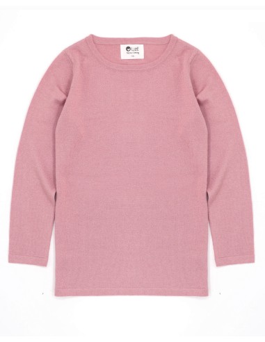 CASHMIRETTA KIDS MANICA LUNGA IN SETA E CASHMERE 