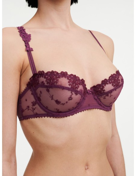 REGGISENO BALCONCINO IN PIZZO "WHITE NIGHT"