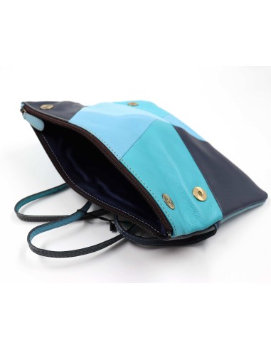 POCHETTE IN PELLE RICICLATA "MILA" 16X29