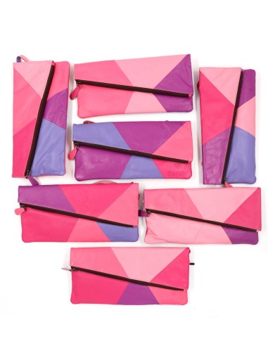 POCHETTE IN PELLE RICICLATA "MILA" 16X29