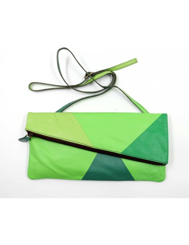 POCHETTE IN PELLE RICICLATA "MILA" 16X29