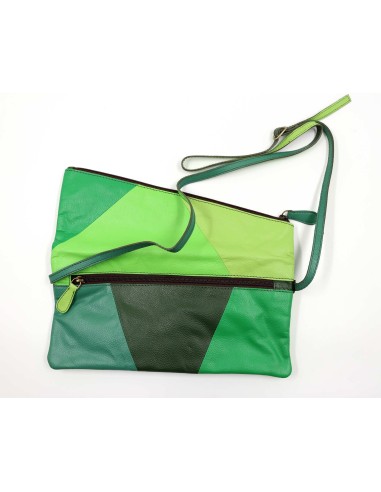 POCHETTE IN PELLE RICICLATA "MILA" 16X29