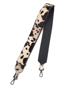 TRACOLLA IN PELLE RICICLATA 5X95 REGOLABILE - AVORIO