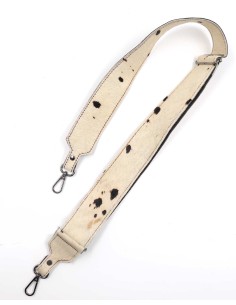 TRACOLLA IN PELLE RICICLATA 5X95 REGOLABILE - NATURALE