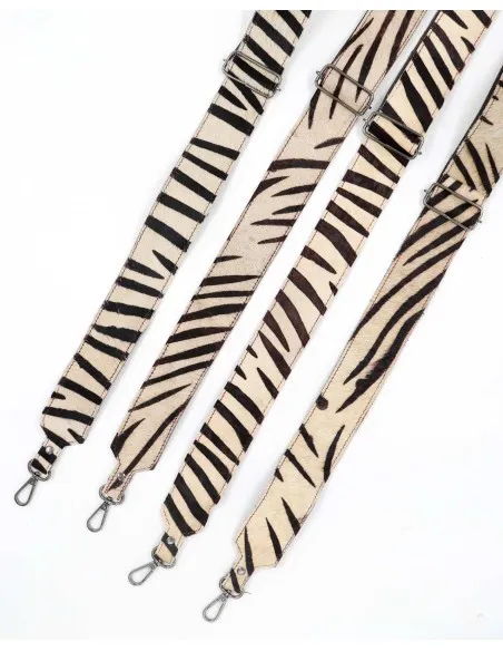 TRACOLLA IN PELLE RICICLATA 5X95 REGOLABILE