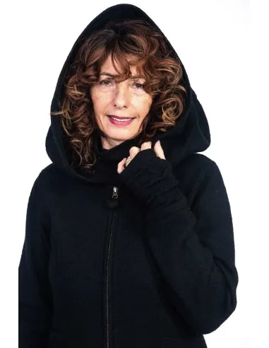 CAPPOTTO FARYTALE IN LANA COTTA SFODERATO ROMANTICO "ELARA"