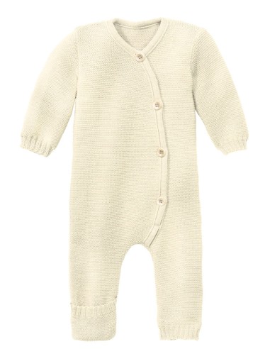 TUTINA NEONATO IN LANA MERINO BIOLOGICA A TRICOT