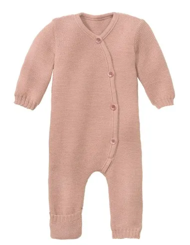 TUTINA NEONATO IN LANA MERINO BIOLOGICA A TRICOT