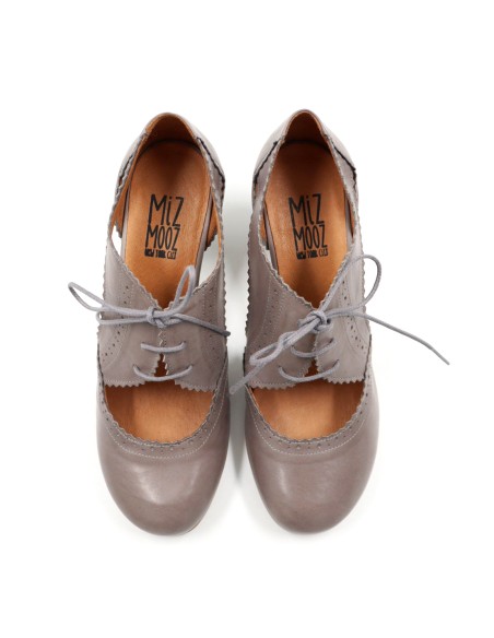 SCARPETTA FRANCESINA VINTAGE IN PELLE "FOXE"