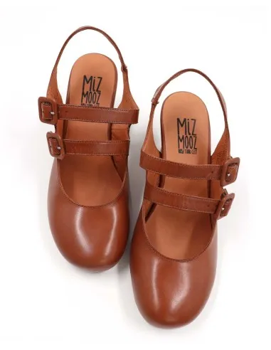 SCARPETTA MARY-JANE APERTA IN PELLE "FRANCIE"