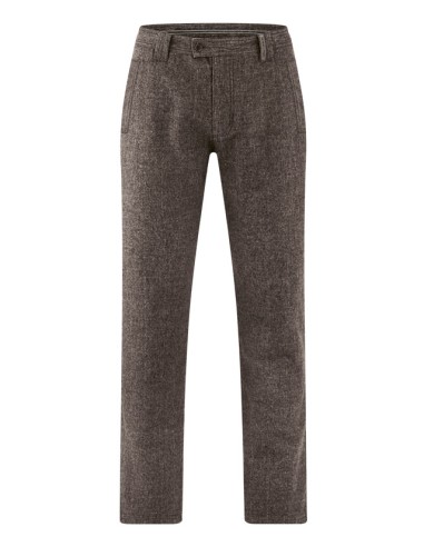 PANTALONI CHINO IN CANAPA E COTONE BIOLOGICO "CHECK"