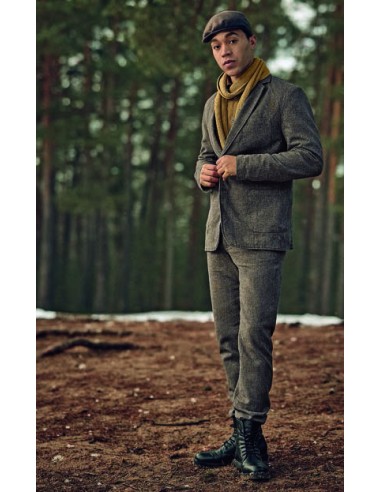 PANTALONI CHINO IN CANAPA E COTONE BIOLOGICO...