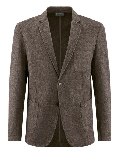 GIACCA IN CANAPA E COTONE BIOLOGICO "CHECK"