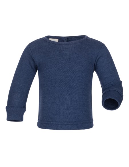 MAGLIA BABY IN LANA-SETA MANICHE LUNGHE