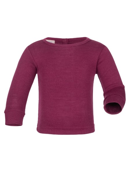 MAGLIA BABY IN LANA-SETA MANICHE LUNGHE