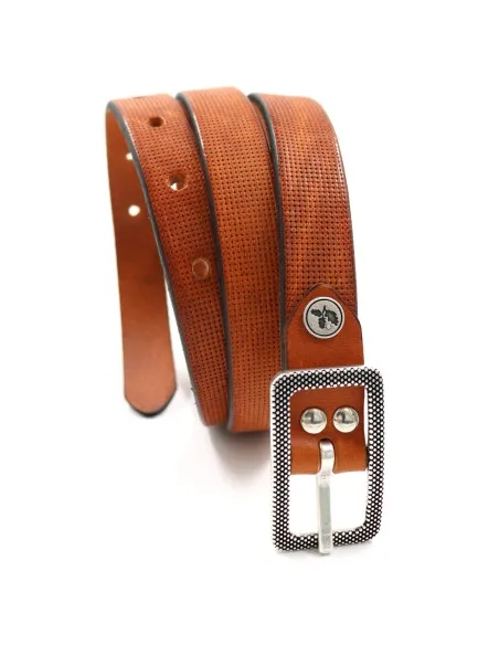 CINTURA DONNA IN CUOIO A CONCIA VEGETALE "ZARINA"