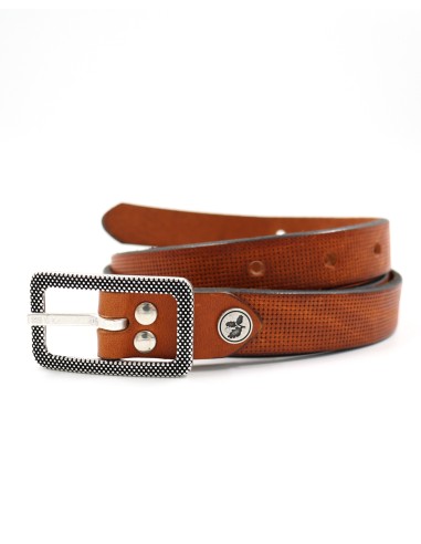 CINTURA DONNA IN CUOIO A CONCIA VEGETALE "ZARINA"