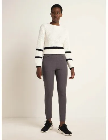 PANTALONE ELEGANTE IN COTONE BIOLOGICO SLIM FIT