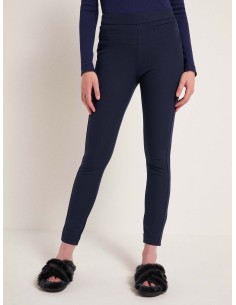 PANTALONE ELEGANTE IN COTONE BIOLOGICO SLIM FIT - NAVY 2