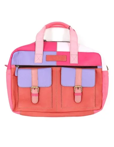 BORSA PORTA PC IN PELLE RICICLATA "MARY" 27X40