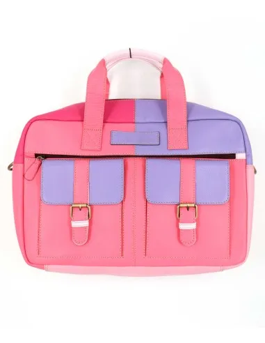 BORSA PORTA PC IN PELLE RICICLATA "MARY" 27X40