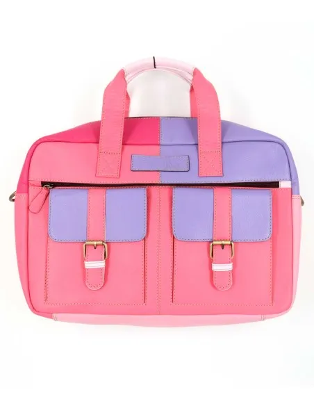 BORSA PORTA PC IN PELLE RICICLATA "MARY" 27X40