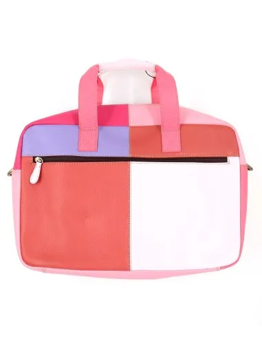 BORSA PORTA PC IN PELLE RICICLATA "MARY" 27X40