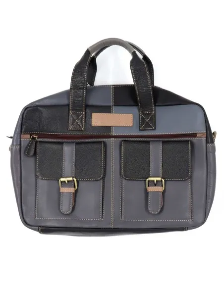 BORSA PORTA PC IN PELLE RICICLATA "MARY" 27X40