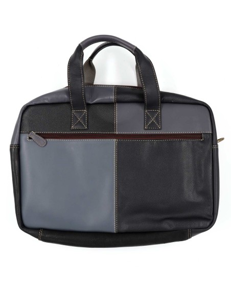 BORSA PORTA PC IN PELLE RICICLATA "MARY" 27X40