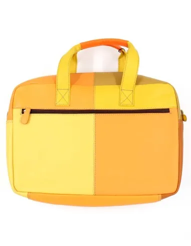 BORSA PORTA PC IN PELLE RICICLATA "MARY" 27X40