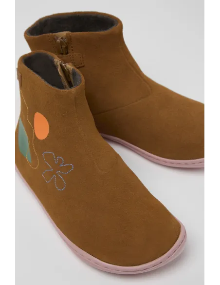 STIVALETTI BIMBA IN PELLE "TWINS"