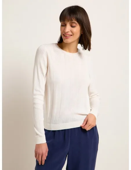 PULL IN COTONE BIOLOGICO "RIGHE"