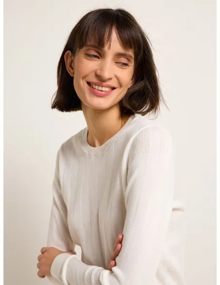 PULL IN COTONE BIOLOGICO "RIGHE"