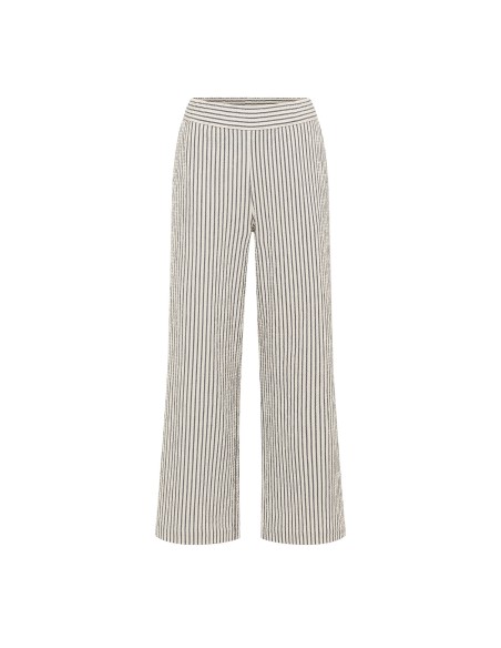 PANTALONE CUOLOTTE IN COTONE E ECOVISCOSA "MANILA"