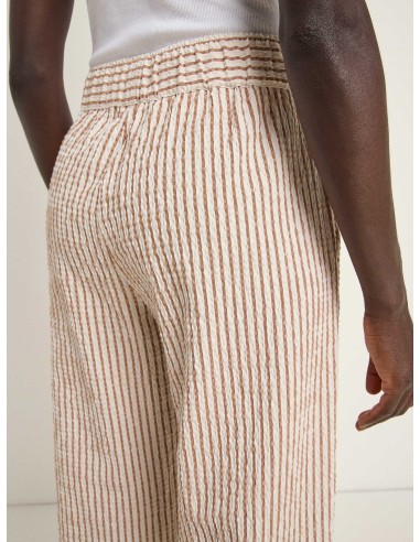 PANTALONE CUOLOTTE IN COTONE E ECOVISCOSA "MANILA"