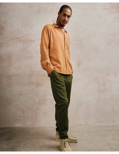 PANTALONE UOMO LINO E COTONE BIOLOGICO "MAKULU"