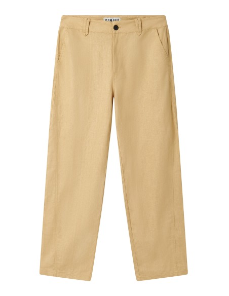 PANTALONE UOMO LINO E COTONE BIOLOGICO "MAKULU"