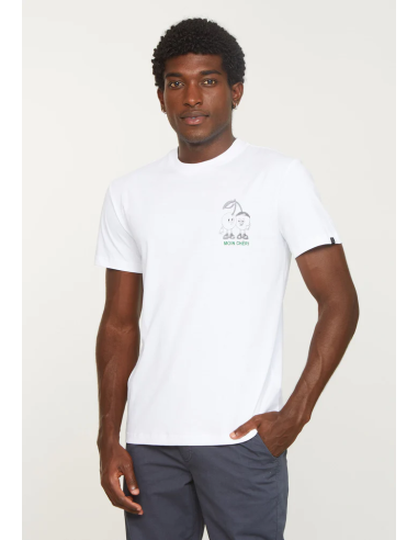 T-SHIRT IN 100% COTONE BIOLOGICO "MON CHERI"